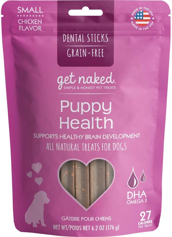 Get Naked Grain Free, Small Dental Chew Sticks