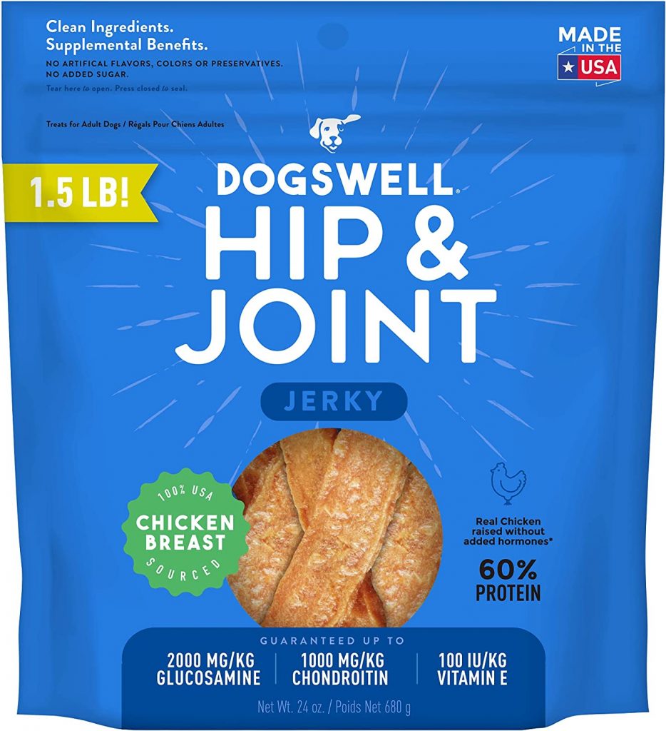 Dogswell Jerky Hip and Joint Dog Treats