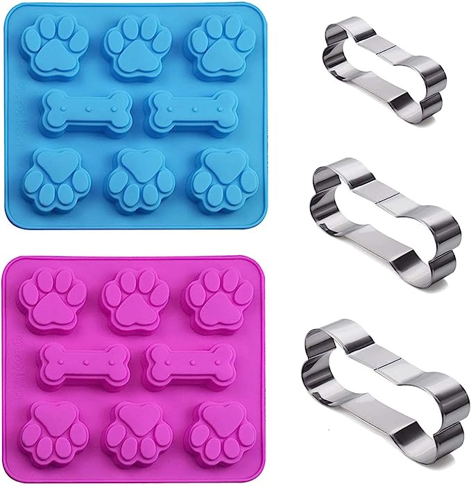 All-recipe dog bone cookie cutters and molds