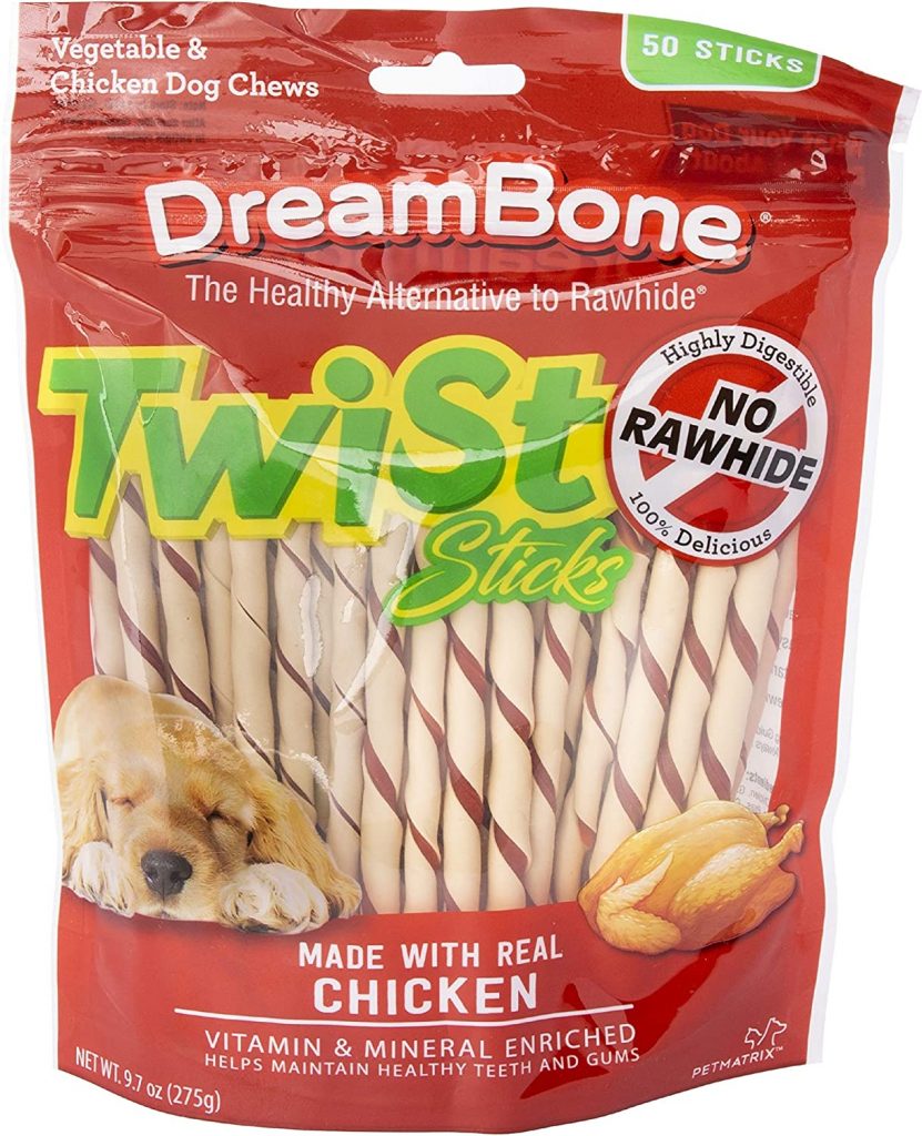 DreamBone Chicken Twist Stick Chews