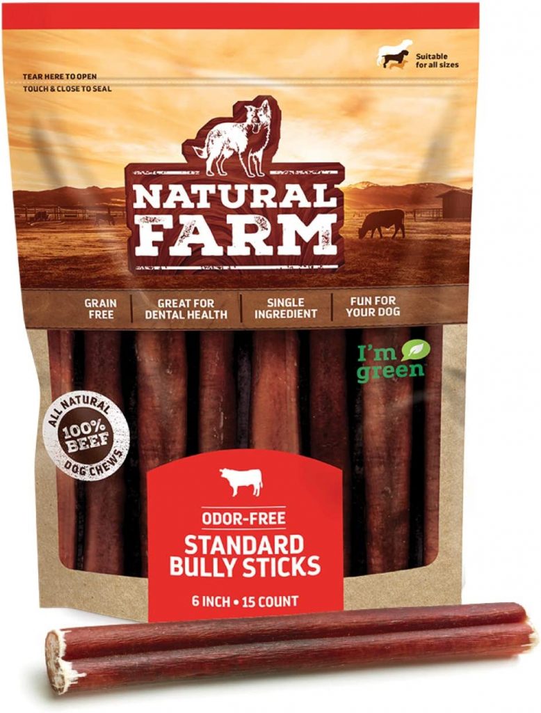 Natural Farm 6" 100% Beef Bully Sticks