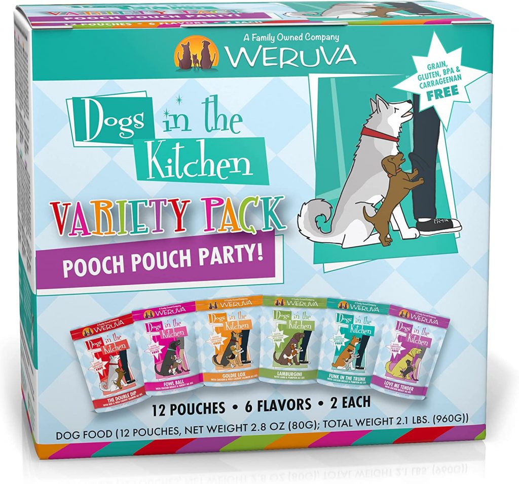 Weruva Dogs In The Kitchen Pooch Pouch Party