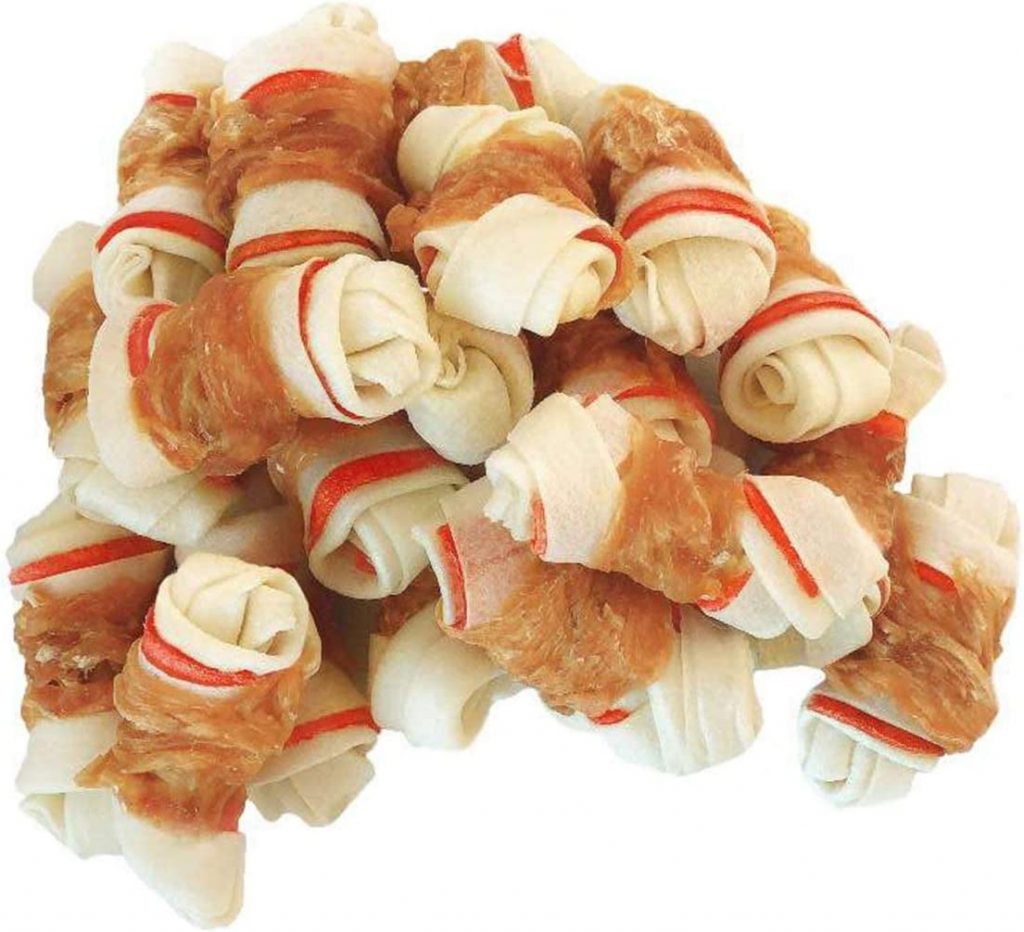 Pawant Chicken Wrapped Rawhide Bones For Puppy