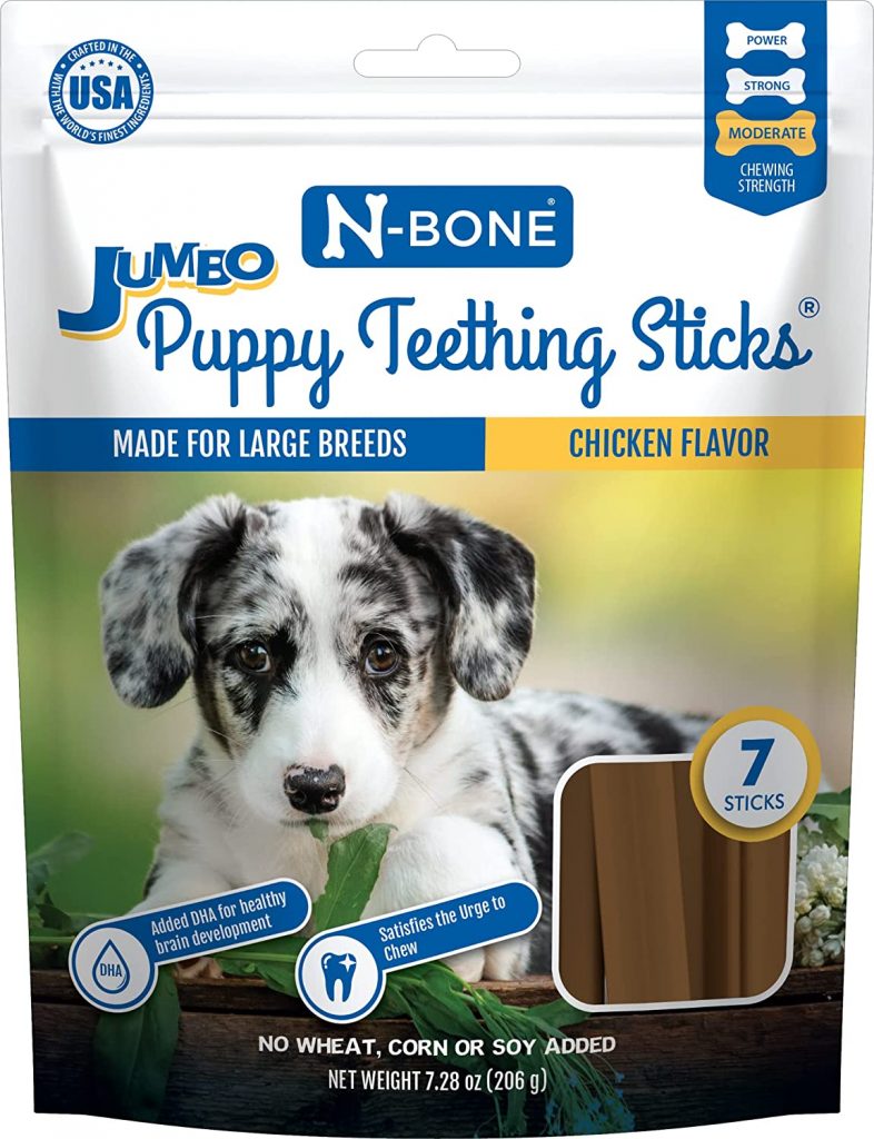 N-Bone Jumbo Puppy Teething Sticks