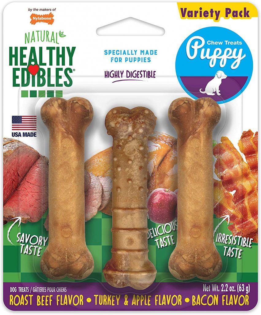 Nylabone Healthy Edibles Puppy Natural Chew Treats