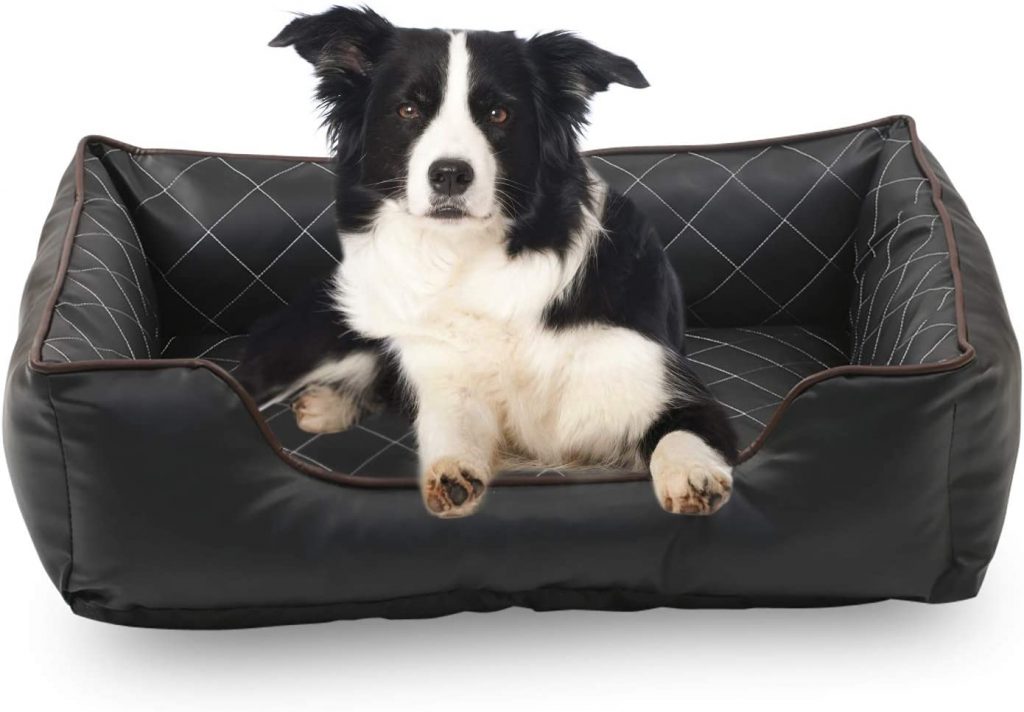 longrich Happycare Leather Dog Bed